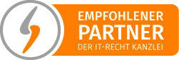 IT-Recht Kanzlei Empfohlener Partner Badge